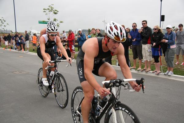 Tom Davison & Dylan McNiece in the break during last years event